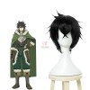 The Rising of the Shield Hero Naofumi Iwatani Black Short Cosplay Wigs