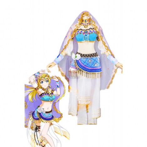 Love Live! Arab Dancers Awaken Eli Ayase Anime Cosplay Costumes