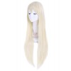 Gintama Sarutobi Ayame Long Beige Straight Cosplay Wigs For Women