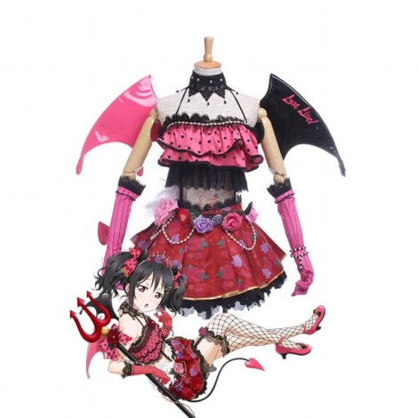 Love Live! Little Devil Costumes Nico Yazawa Anime Cosplay Costumes