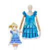 Love Live! Yume No Tobira Eli Ayase Blue Anime Coaplay Dress