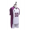 Haikyū!! Karasuno High School vs Shiratorizawa Academy Kenjirō Shirabu Number 10 Volleyball Sportswear Cosplay Costumes