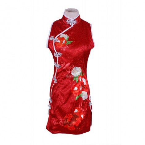 Love Live! Maki Nishikino Chinese Cheongsam Cosplay Costumes