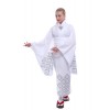 Nurarihyon no Mago Anime Cosplay Costumes White Printed Kimonos