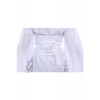 Nurarihyon no Mago Anime Cosplay Costumes White Printed Kimonos