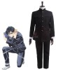 Sakamoto Desu ga? Sakamoto Cosplay Costumes Black Japanese School Boys' Uniforms