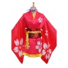 Kabaneri of the Iron Fortress Mumei Hozumi Kimono Cosplay Costumes