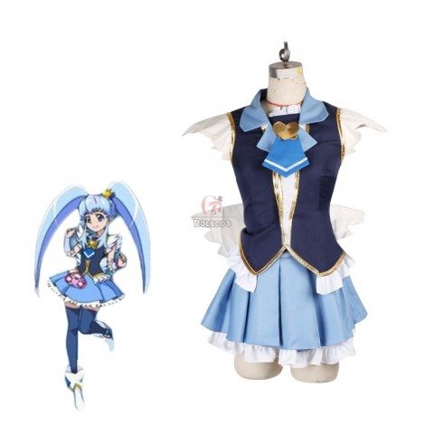 Fresh Pretty Cure! Shirayuki Hime Cosplay Costume