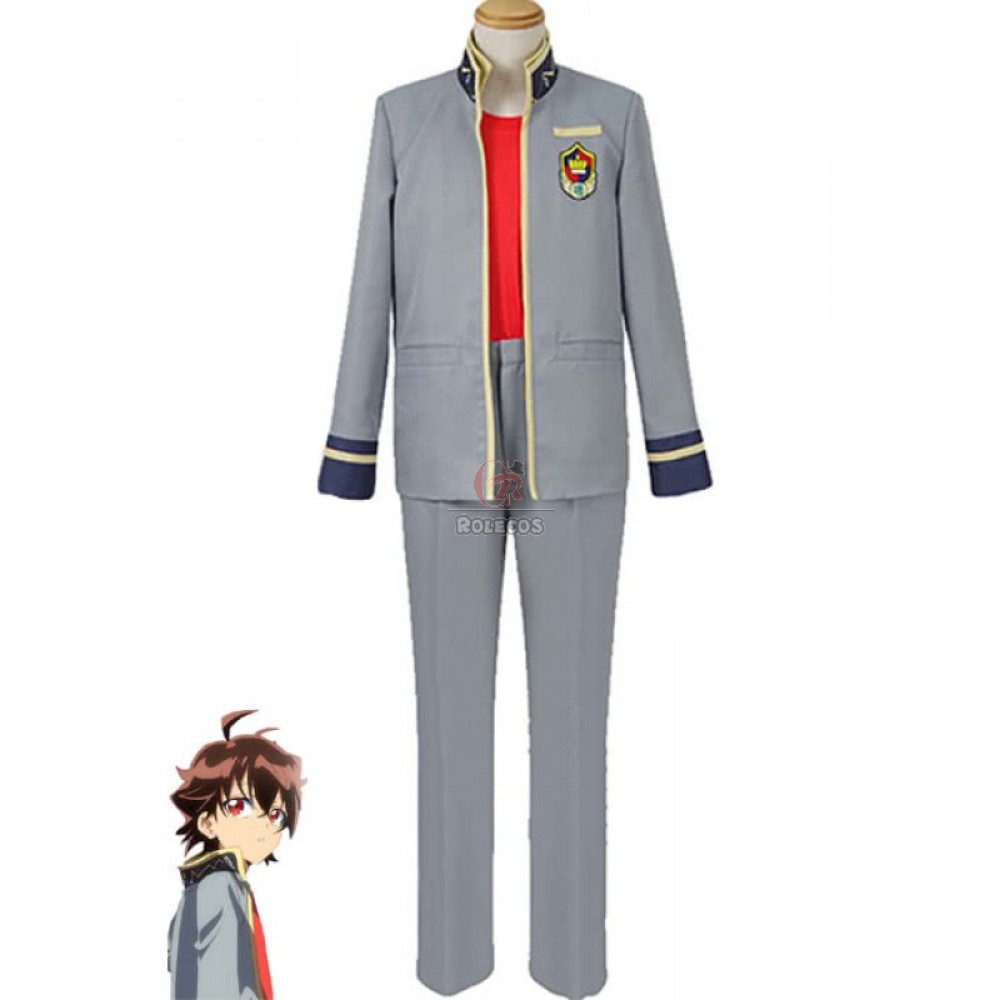 Buy Twin Star Exorcists Rokuro Enmado Anime Cosplay Costumes Casual Uniforms Howcosplay Com
