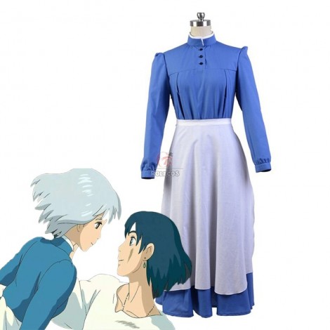 Howl's Moving Castle Sophie Hatter Cosplay Costume