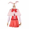 Inu x Boku SS Karuta Roromiya Little Red Riding Hood Cape Cloak Suit Cosplay Costume