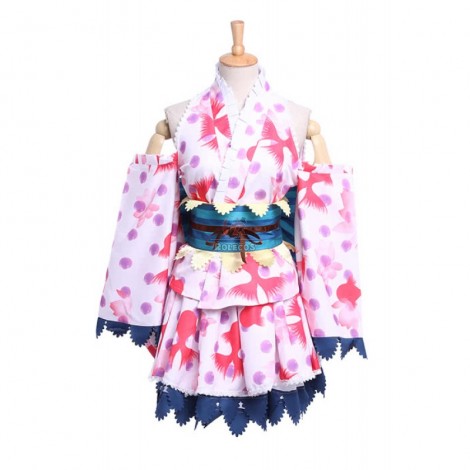 Love Live! Honoka Kousaka Kimono Cosplay Costume