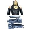 ZONE-00 Kissho/Benio Black Cosplay Costume