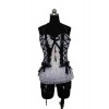 ZONE-00 Hime Shirayuri White Lace Cosplay Costume