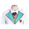 High School Star Musical Nayuki Tooru White Cosplay Costume