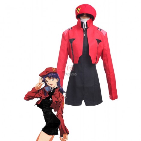 Neon Genesis Evangelion Misato Katsuragi Cosplay Costume Custom Made