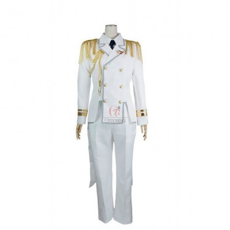 Uta No Prince-sama Shining All Star White Military Uniform Cosplay Costume