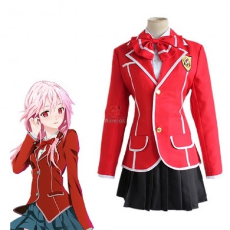 Guilty Crown Yuzuriha Inori Cosplay Costume