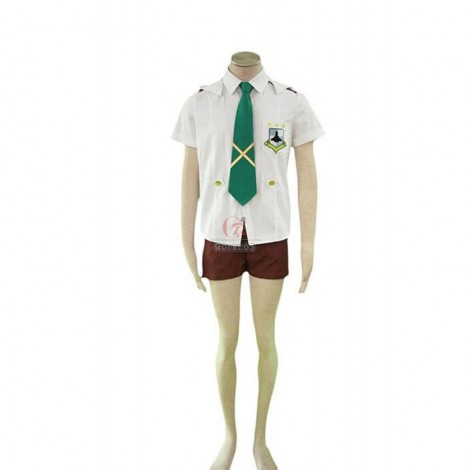 Macross Frontier Luca Angeloni School Uniform Cosplay Costume