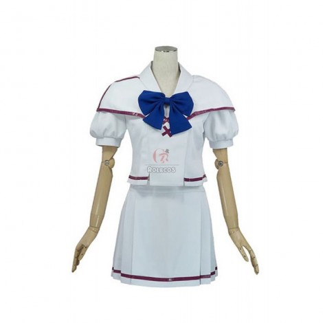 Macross Frontier Ranka Lee Uniform Cosplay Costume