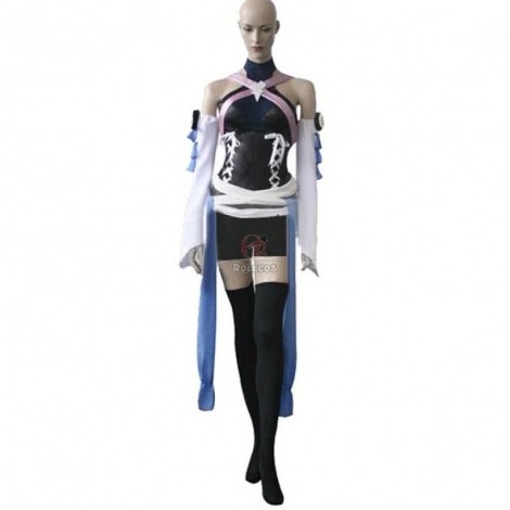 Kingdom Hearts Birth By Sleep Aqua Cosplay Costume