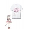 Miss Kobayashi's Dragon Maid Kanna Kobayashi T-shirt Anime Cosplay Costumes