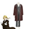 Fullmetal Alchemist Edward Elric Anime cosplay costume