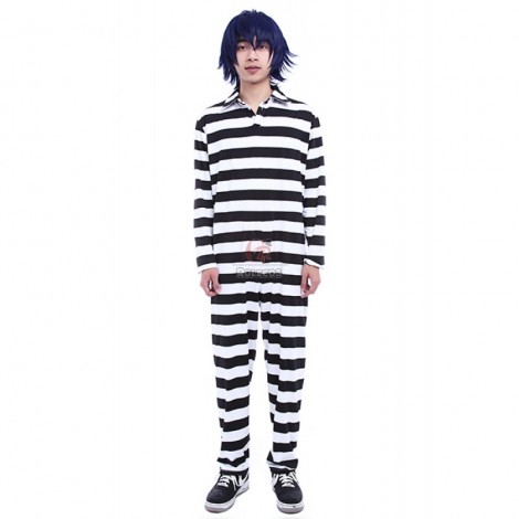 Kangoku Gakuen Prison School Hana Midorikawa Jumpsuit Uniform Cosplay Costume