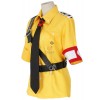 Cosplay Costumes Hellsing Seras Victoria Yellow Dress Uniform