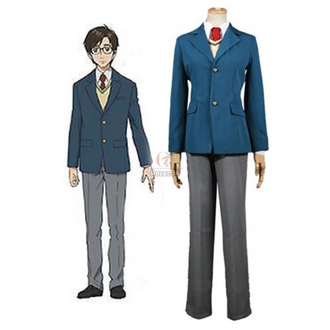 Parasyte The Maxim Kiseiju Shinichi Izumi Boy School Uniform Cosplay Costume