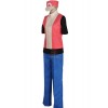 Pocket Monster Ash Ketchum 2 Generation Cosplay Costume