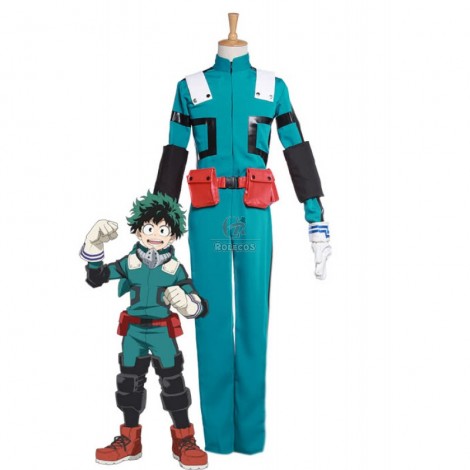 My Hero Academia Izuku Midoriya Cosplay Costumes Second Generation Battle Costumes