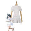 Love Live Sunshine Angel Aqours Unawaken Yoshiko Tsushima White Dress Anime Cosplay Costumes