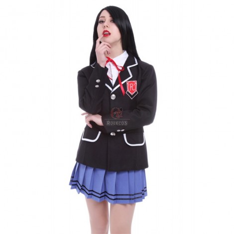 Date A Live Tokisaki Kurumi School Uniform Cosplay Costume