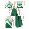 Vicwin-One Fairy Tail Wendy Marvell Green Dress Cosplay Costume Outfits