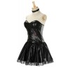 Death Note Misa Amane Sexy Black Dress Cosplay Costume