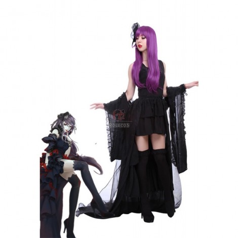 Tokyo Ghoul Sendasly Black Fancy Dress Cosplay Anime Girl Outfits