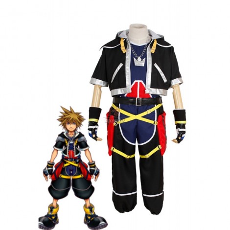 Kingdom Hearts Cosplay Costume - Sora 3th Ver