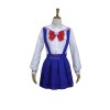 Sailor Moon Chibi Usa Blue Uniform Anime Coaplay Dress Customized