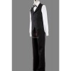 Durarara Heiwajima Shizuo Cosplay Costume Uniform Black