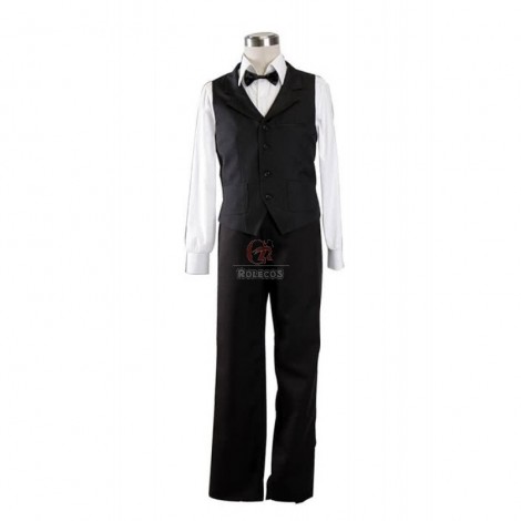 Durarara Heiwajima Shizuo Cosplay Costume Uniform Black