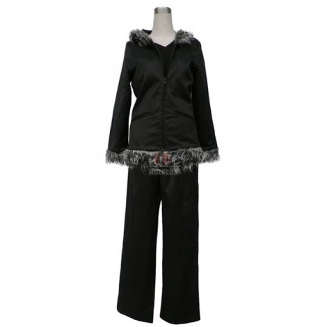 Durarara Orihara Izaya Cosplay Costume Uniform Black 2