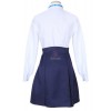 Sword Art Online Yuuki Asuna Student Blue Uniform Cosplay Costume