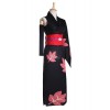 Gintama Tsukuyo Suit Cosplay Costume Black