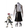 Fairy Tail Natsu Dragneel Cosplay Costume Black Suit 1nd