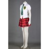 Neon Genesis Evangelion Makinami Mari Illustrious Shool Uniform Cosplay Costume