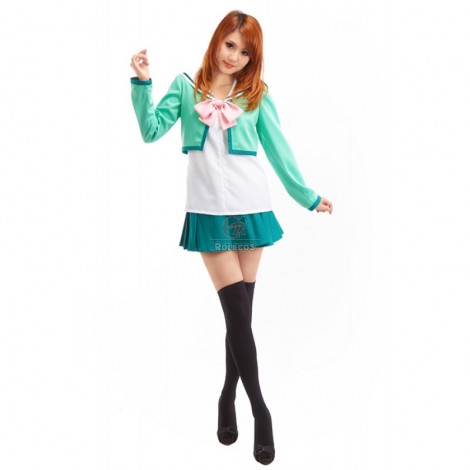 The Prince of Tenni Seigaku Girls Winter School Uniform Cosplay Costume