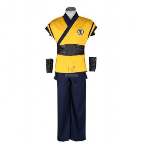 Dragon Ball Son Gokū 3th Version Yellow Anime Cosplay Costumes