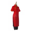 Gintama Kagura 7th Version Red Dress Aime Cosplay Costumes