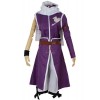 Fairy Tail Team Fairy Tail Natsu Dragneel Cosplay Costumes Purple Robe